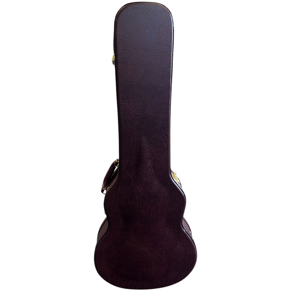 Torque TLP501MGBR Wooden Archtop LP-Style Electric Guitar Case in Brown Finish