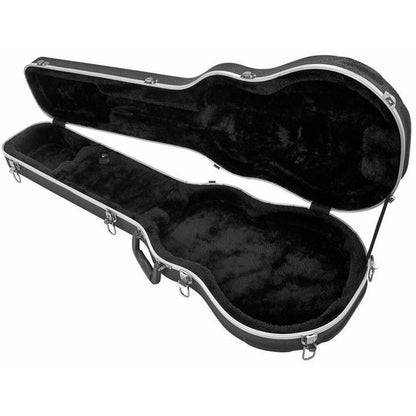 Torque TLP601BK Deluxe ABS LP-Style Electric Guitar Case in Black Finish