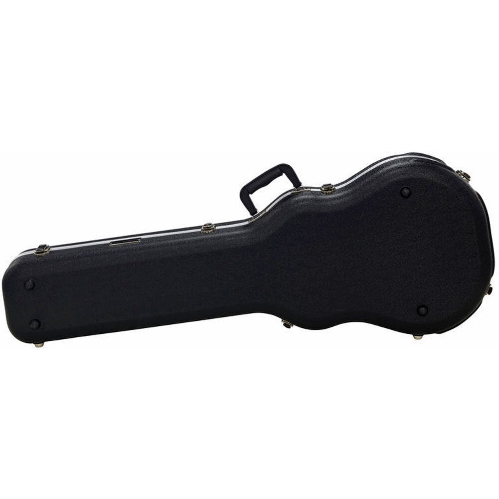 Torque TLP601BK Deluxe ABS LP-Style Electric Guitar Case in Black Finish