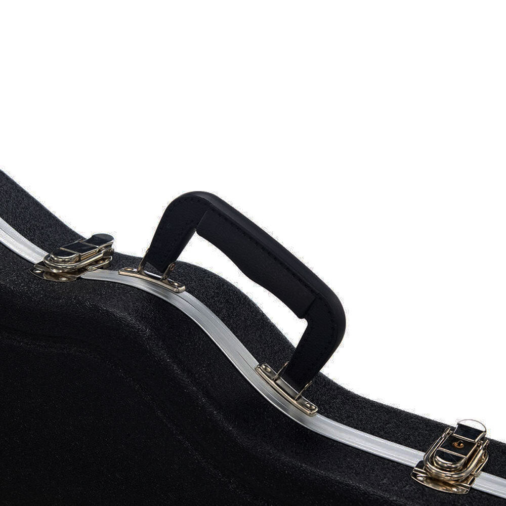 Torque TLP601BK Deluxe ABS LP-Style Electric Guitar Case in Black Finish
