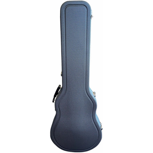 Torque TLP601BW Deluxe ABS LP-Style Electric Guitar Case in Black/White Finish