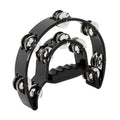 Mano Percussion TMP13B Cutaway Tambourine in Black