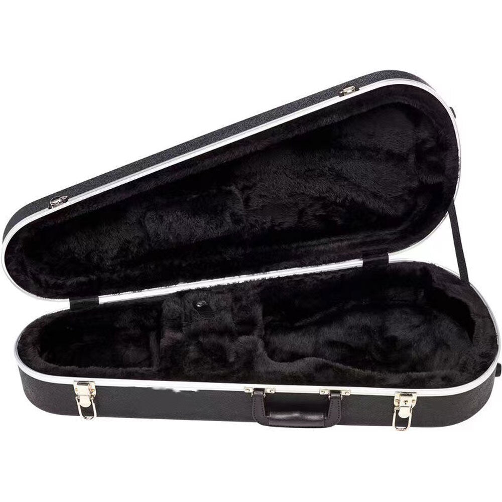 Torque TMTL500BK Deluxe Molded ABS Mandolin Case in Black Finish