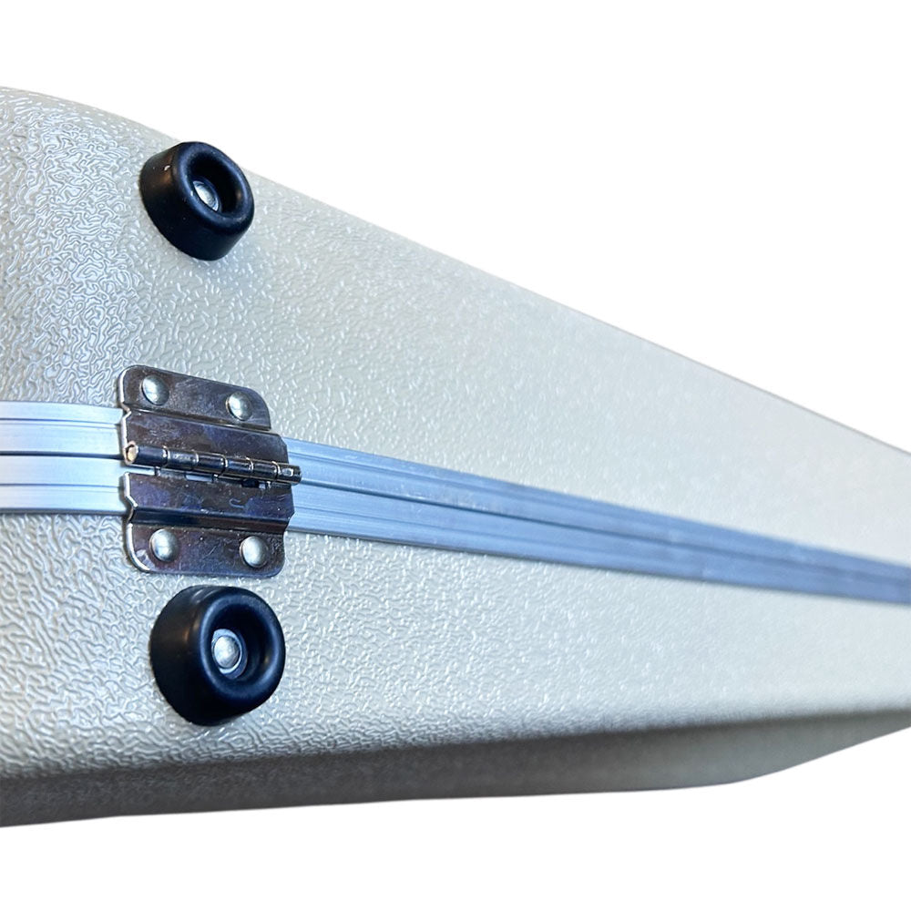 Torque TMTL500IVORY Deluxe Molded ABS Mandolin Case in Ivory Finish