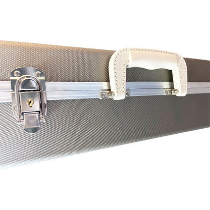 Torque TMTL500SILVX Deluxe Molded ABS Mandolin Case in Silver-X Finish