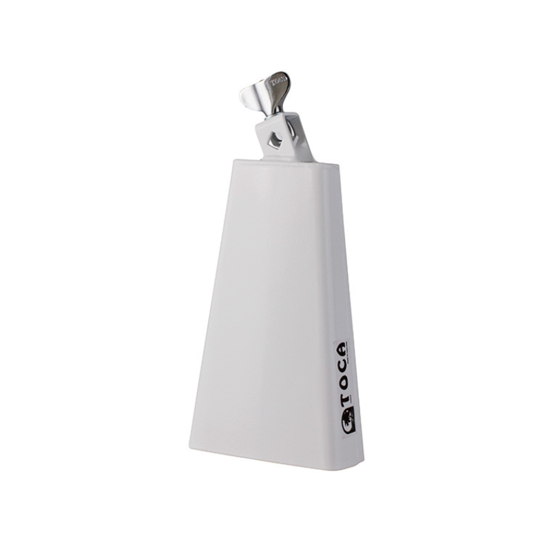 Toca TOC4427T Contemporary Series Mambo Bell with Mount in White