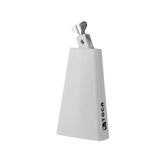 Toca TOC4427T Contemporary Series Mambo Bell with Mount in White