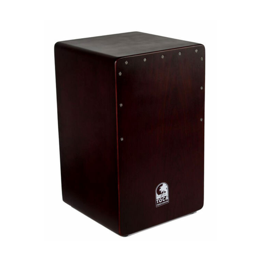 Toca Flamenco Mahogany Bass Reflex Cajon with Fixed Snare