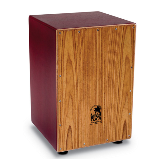 Toca Colorsound Cajon Series Wooden Cajon in Red