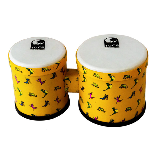 Toca 5 & 6" Freestyle Series Synthetic Bongos in Lizard Pattern