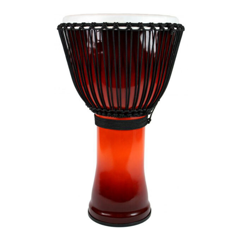 Toca Freestyle 2 Series Rope Tuned Djembe 10" in African Sunset