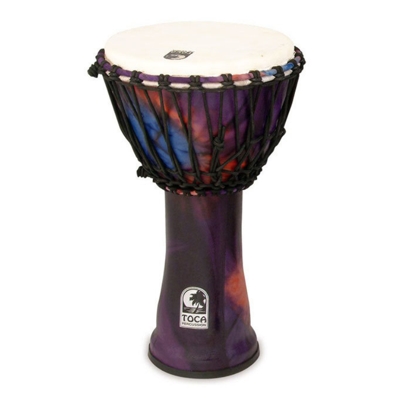 Toca Freestyle 2 Series Djembe 10" in Woodstock Purple
