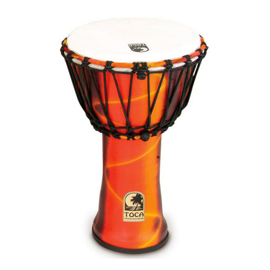 Toca Freestyle 2 Series Djembe 9" in Fiesta