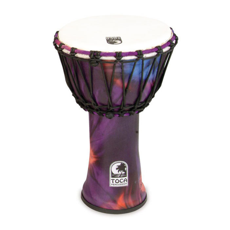 Toca Freestyle 2 Series Djembe 9" in Woodstock Purple