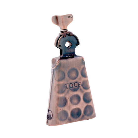 Toca Pro Line Hi-Rut Cowbell in Black Copper with Mount