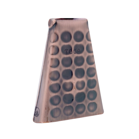 Toca Pro Line Hybrid Handheld Dual Surface Cowbell in Black Copper