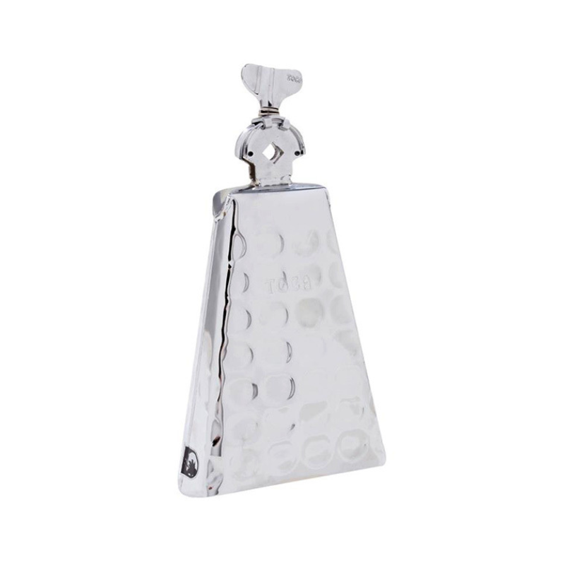 Toca Pro Line Groove Bell in Stainless Steel with Mount