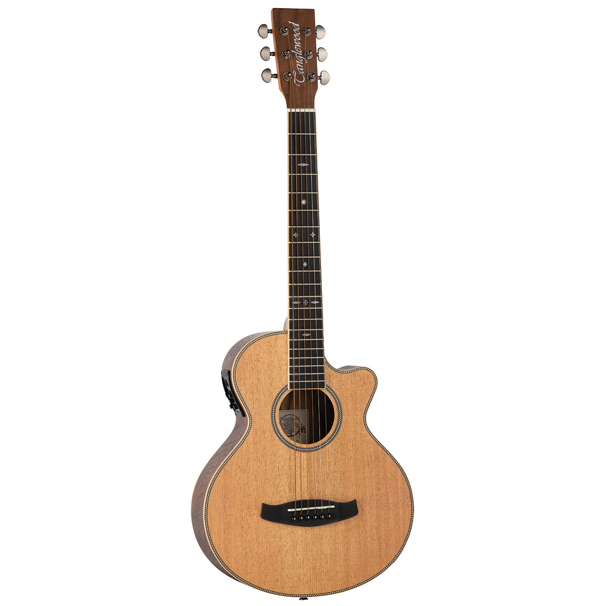 Tanglewood TRU2-CE-BW Reunion Pro Traveller Folk Acoustic Electric