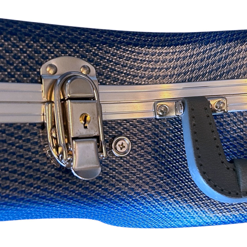 Torque TUKL24NBLUE ABS Concert Ukulele Case in Blue Finish