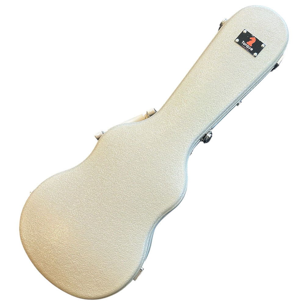 Torque TUKL27NIVORY ABS Tenor Ukulele Case in Ivory Finish