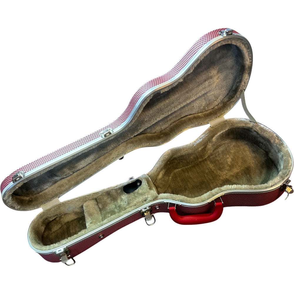 Torque TUKL27NRED ABS Tenor Ukulele Case in Red Finish
