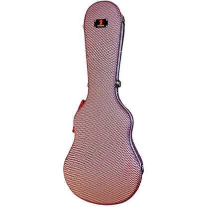Torque TUKL27NRED ABS Tenor Ukulele Case in Red Finish