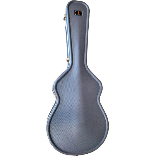 Torque TWC451BLUE ABS Acoustic Guitar OM/000 Case in Blue Finish