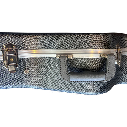 Torque TWC451LG ABS Acoustic Guitar OM/000 Case in Light Grey Finish