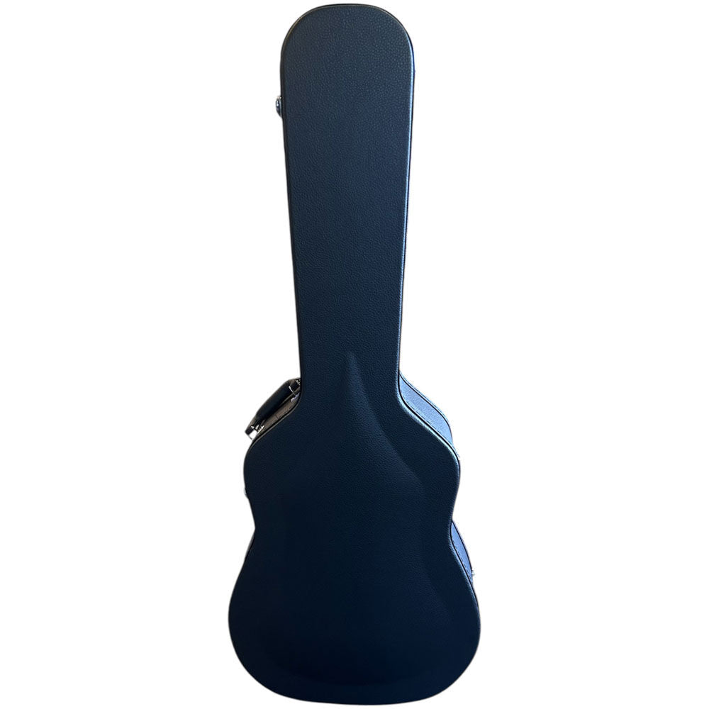 Torque Wooden Archtop 6/12-String Acoustic Guitar Case in Black Finish
