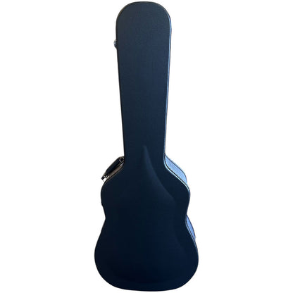 Torque Wooden Archtop 6/12-String Acoustic Guitar Case in Black Finish