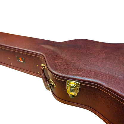 Torque TWC501MG12BR Wooden Archtop 6/12-String Acoustic Guitar Case in Brown Finish