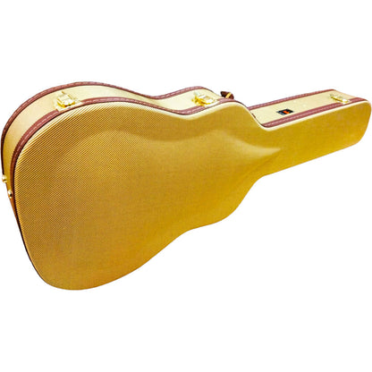 Torque TWC501MG12TWE Wooden Archtop 6/12-String Acoustic Guitar Case in Tweed Finish
