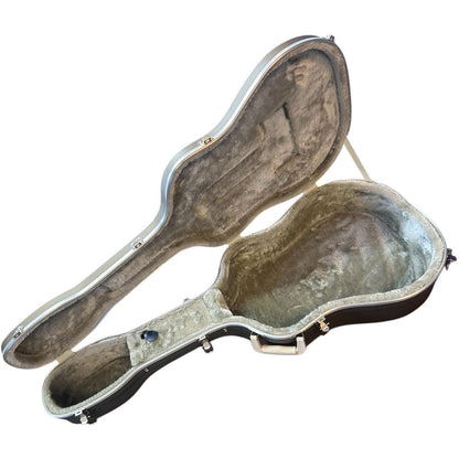 Torque TWC501NSILVX Deluxe Shaped ABS Acoustic Guitar Case in Silver-X Finish