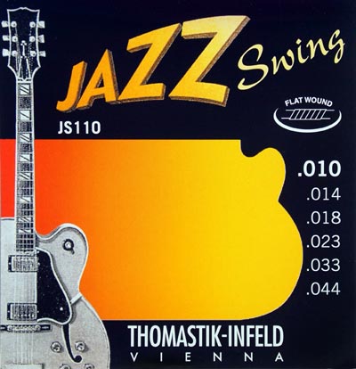 Thomastik-Infeld Jazz Swing Flatwound Electric Guitar Strings JS110 (10-44)