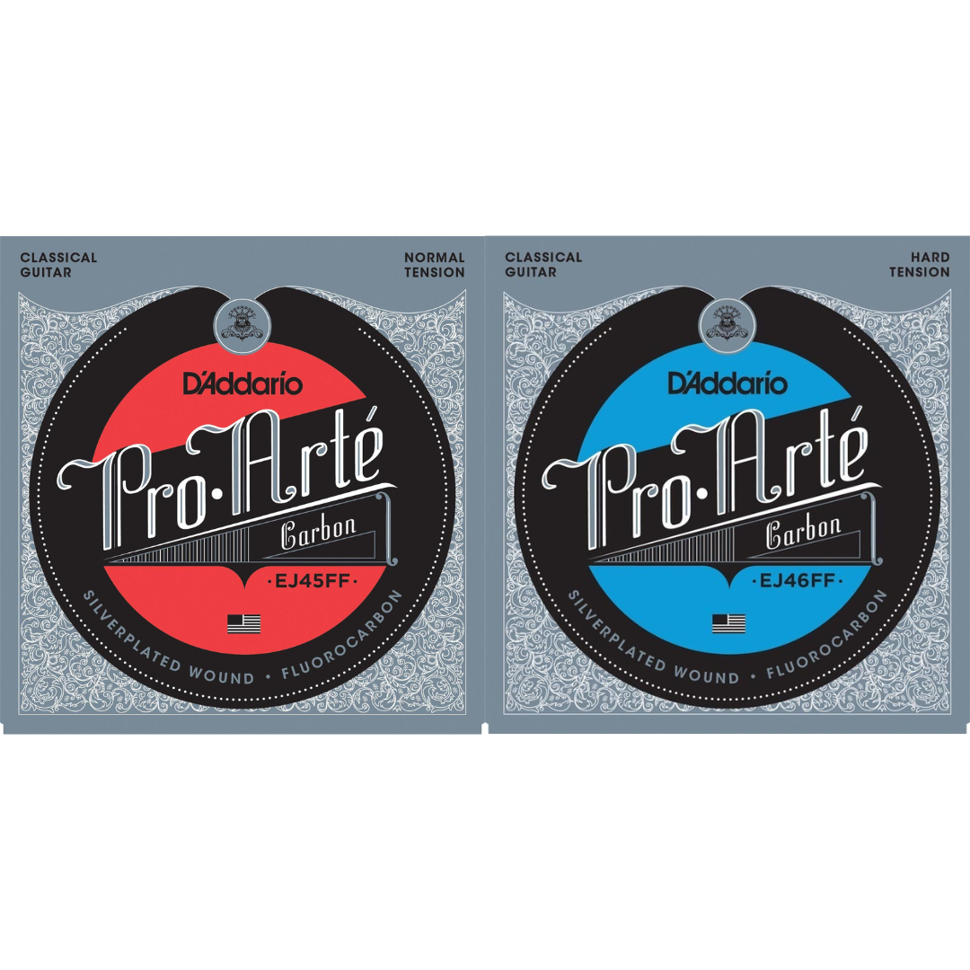 D'Addario Pro-Arte Carbon Silverplated Wound Classical Guitar Strings - Assorted Tension