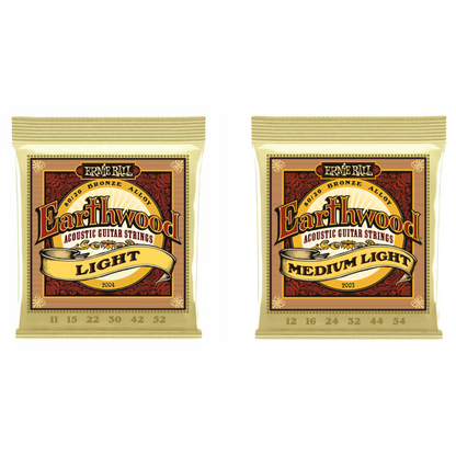 Ernie Ball Earthwood 80/20 Bronze Acoustic Guitar Strings (Assorted Gauges)