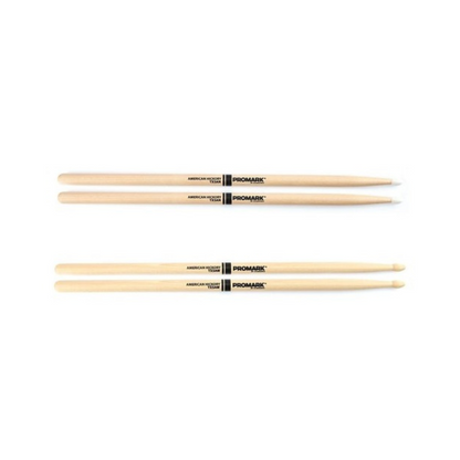 ProMark Hickory 5A Drumsticks (Wood or Nylon Tip)
