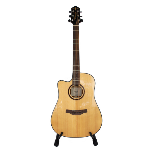 Crafter HD-500CE/N LH Dreadnought Cutaway Acoustic/Electric (Left-Handed)