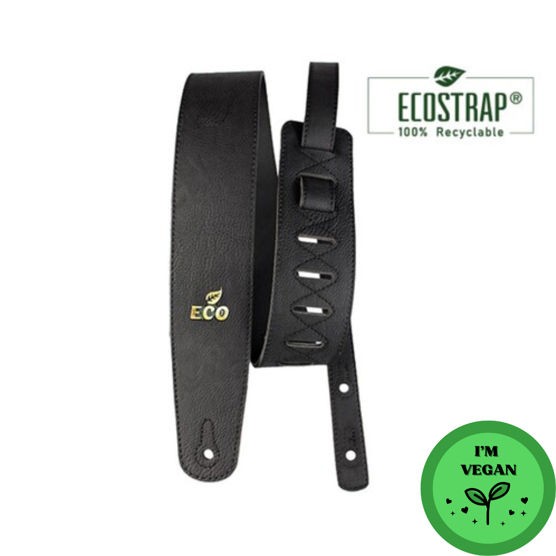 Basso Ecostrap Vegan Leather Guitar Strap (Assorted Colours)