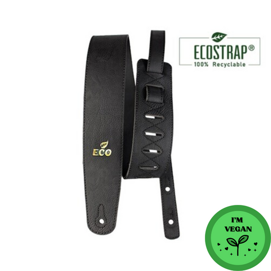 Basso Ecostrap Vegan Leather Guitar Strap (Assorted Colours)