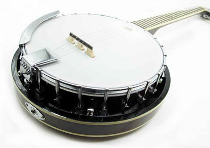 Vorson 5-String Acoustic Electric Banjo with 24 Brackets