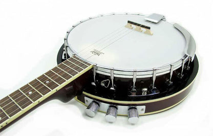 Vorson 5-String Acoustic Electric Banjo with 24 Brackets