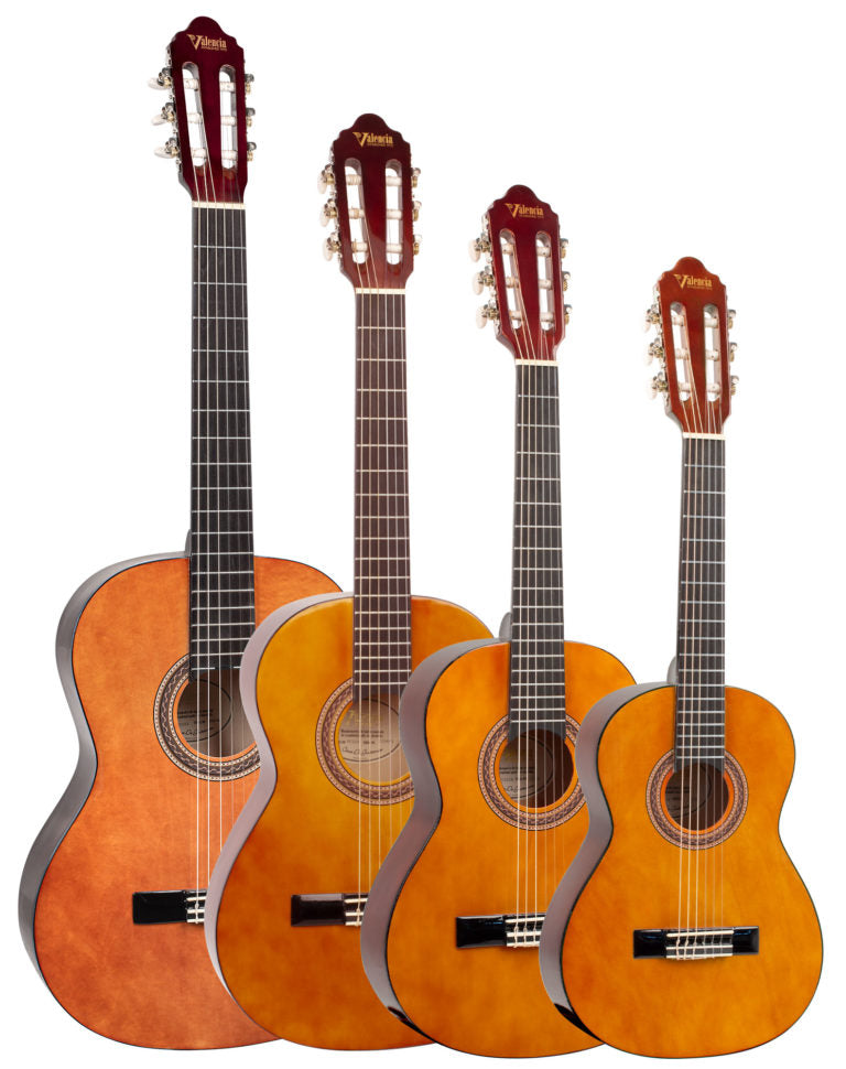 Valencia 100 Series Nylon Classical Guitar (Assorted Sizes/Colours/Orientation)