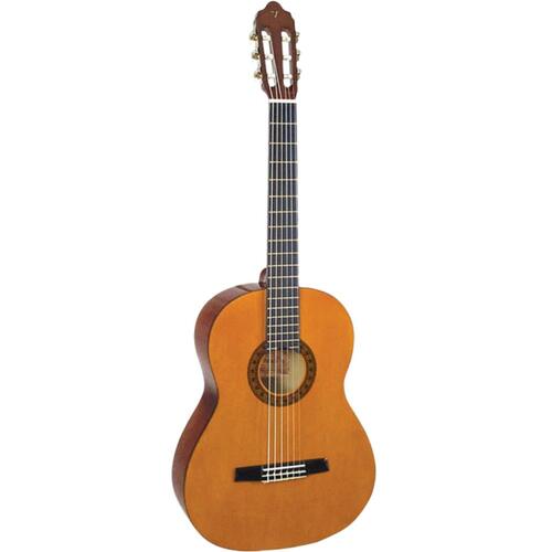 Valencia 100 Series VC101 1/4-Sized Right-Handed Nylon Classical Guitar in Natural Sunburst