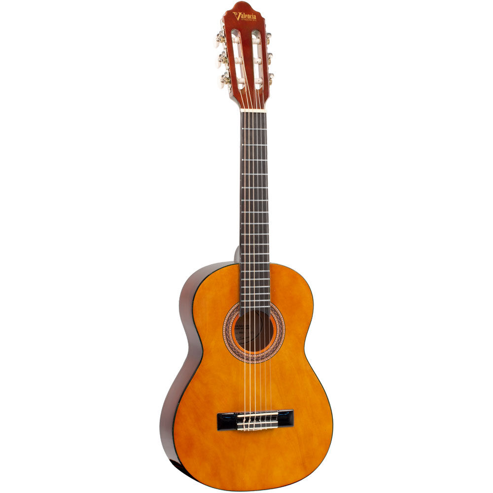 Beginner Packs: Valencia 100 Series Classical Guitar (Different Size Options)