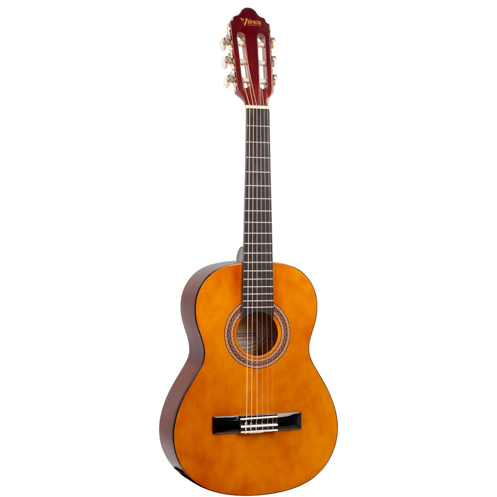 Beginner Packs: Valencia 100 Series Classical Guitar (Different Size Options)