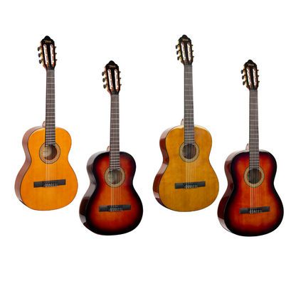 Valencia 260 Hybrid Series Classical Nylon Guitar (Assorted Sizes/Colours/Orientation)