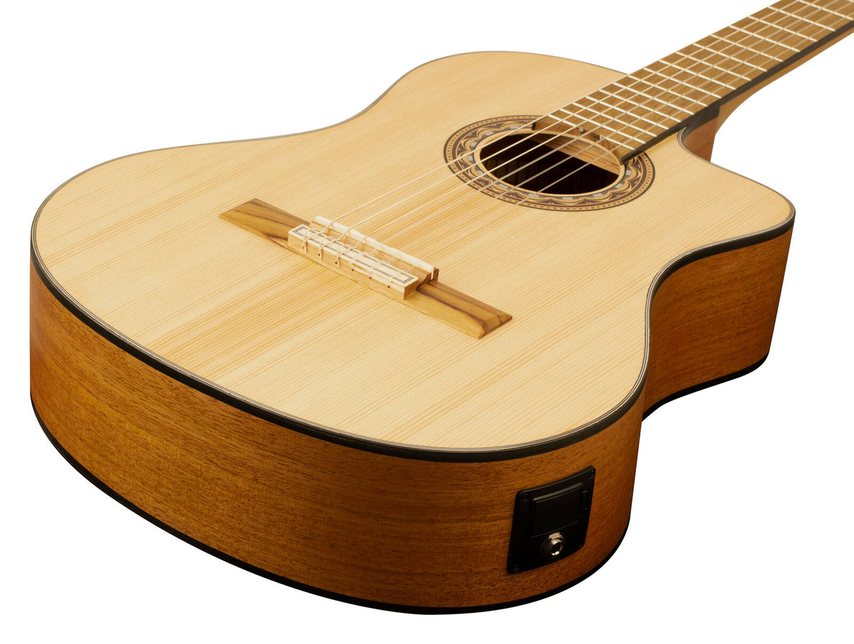 Valencia 300 Series VC304CEL Left-Handed Classical Electric Guitar with Cutaway