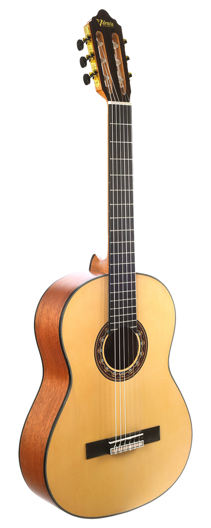 Valencia VC304 4/4-Sized Classical Guitar in Natural Finish