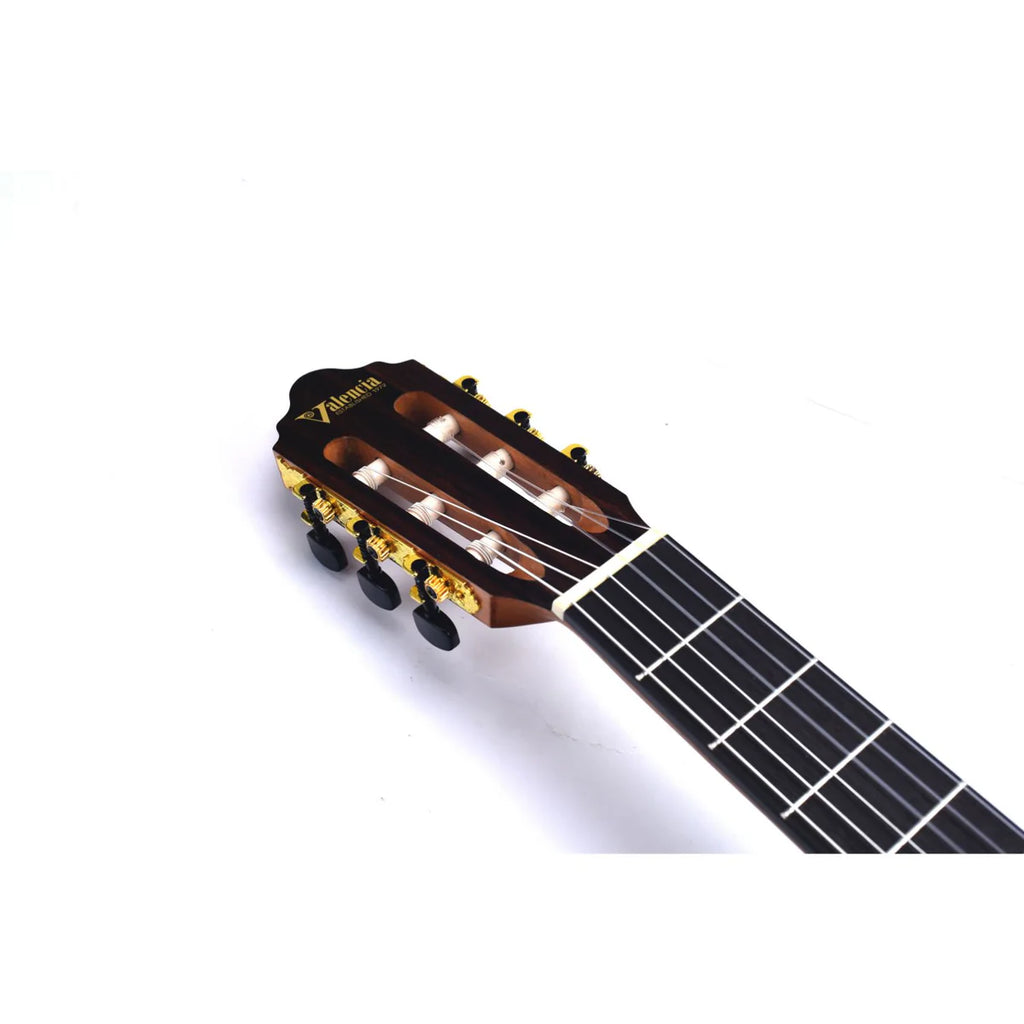 Valencia VC304 4/4-Sized Classical Guitar in Natural Finish